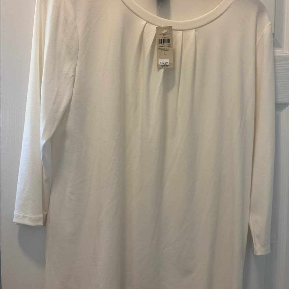 Elegant White Women's Top